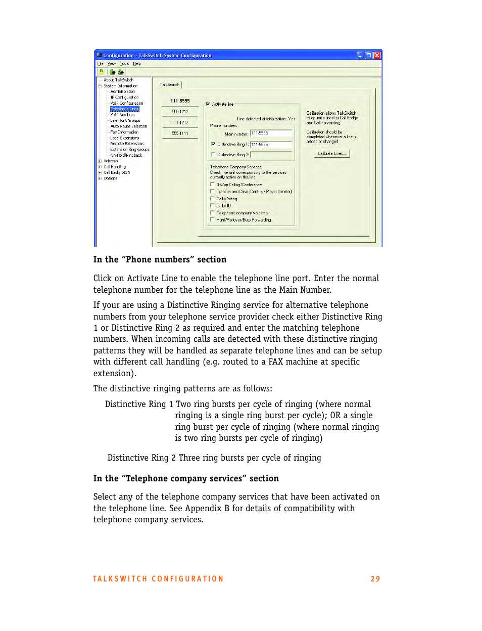 Talkswitch CT.TS005.001101.UK User Manual | Page 37 / 174