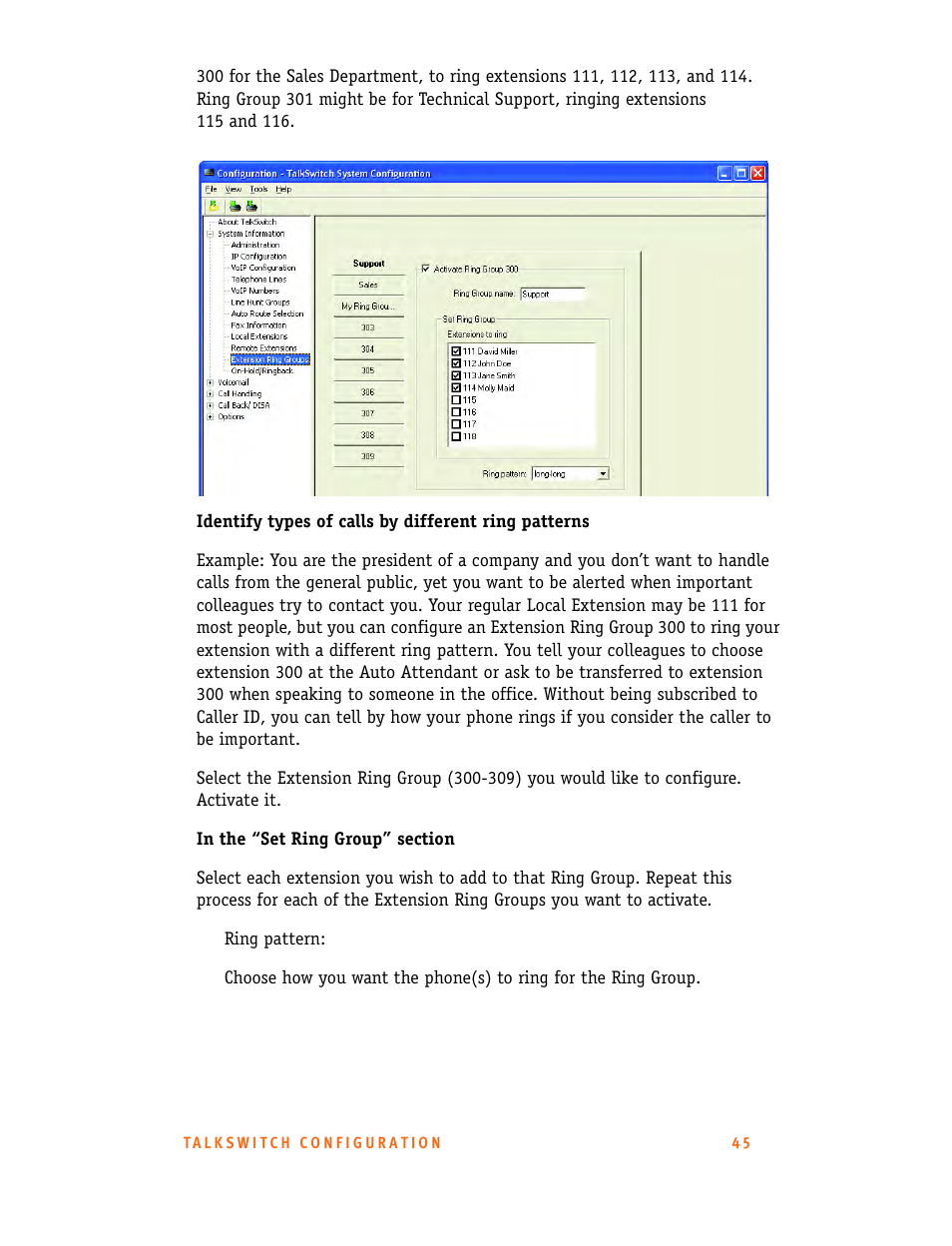 Talkswitch CT.TS005.001101.UK User Manual | Page 53 / 174