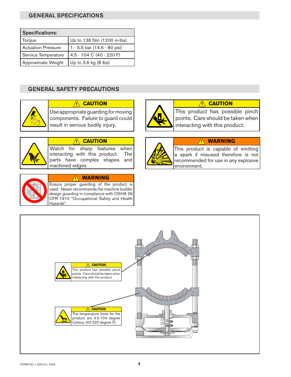 Nexen J 841600 User Manual | Page 4 / 13