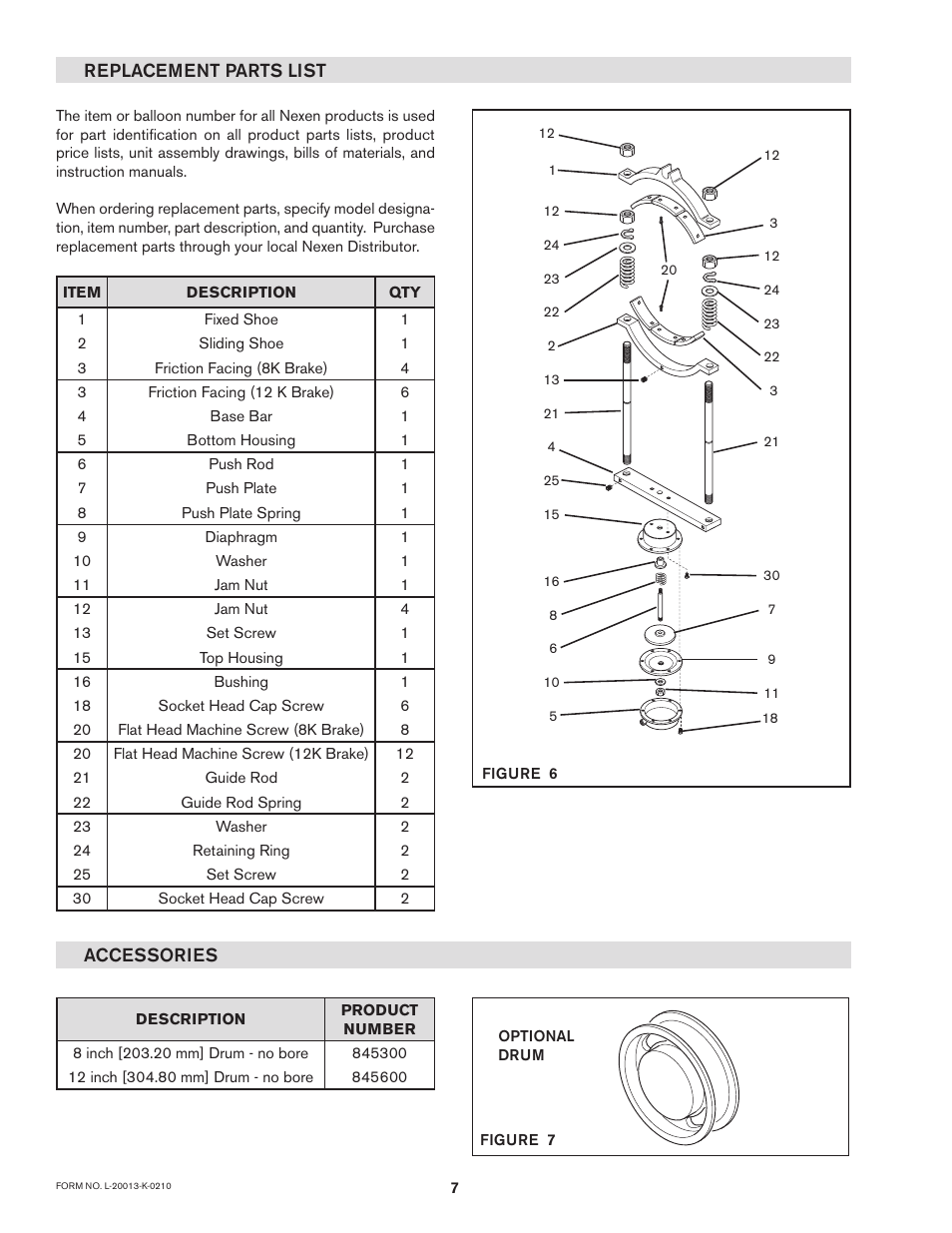 Nexen 8K 845200 User Manual | Page 10 / 11