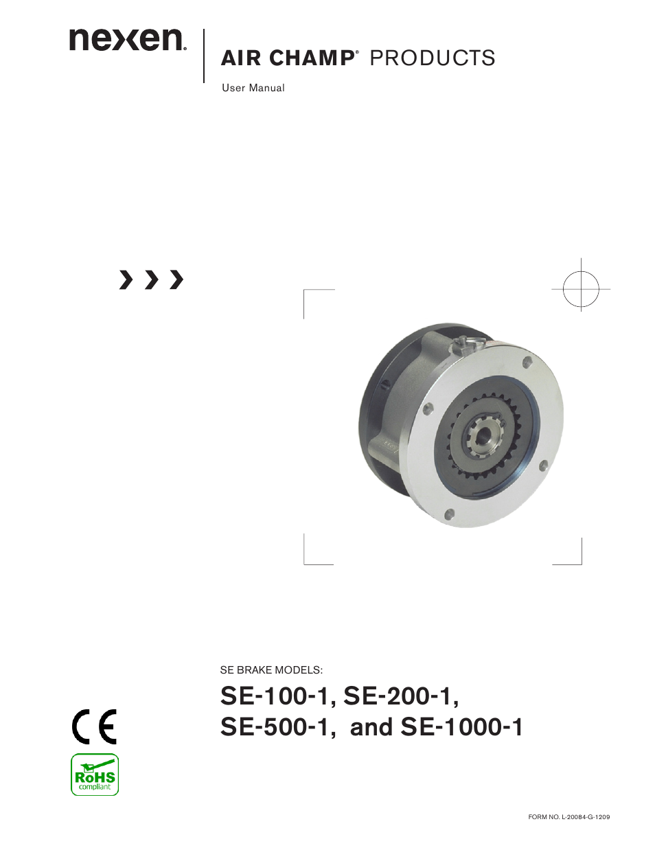 Nexen SE-200 806000 User Manual | 14 pages