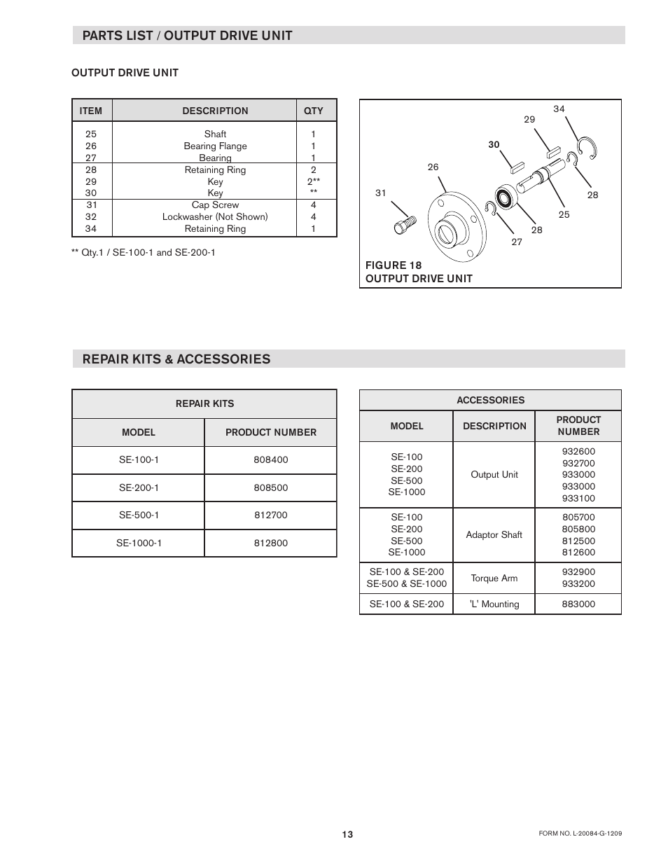 Nexen SE-200 806000 User Manual | Page 13 / 14