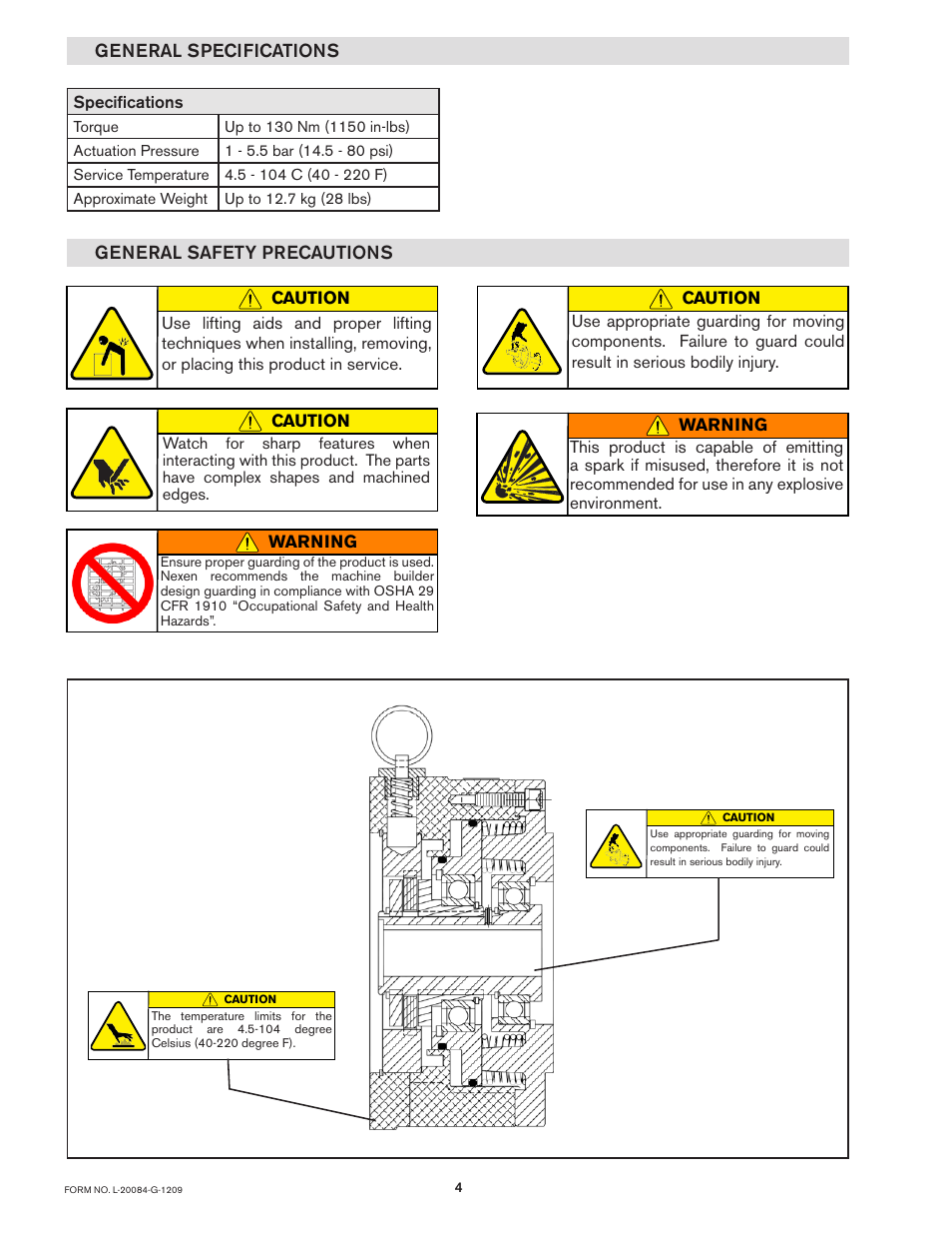 Nexen SE-200 806000 User Manual | Page 4 / 14