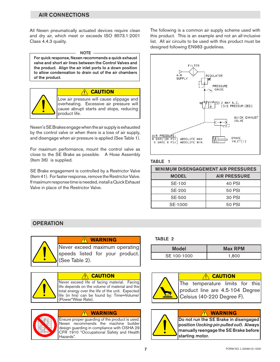 Nexen SE-200 806000 User Manual | Page 7 / 14