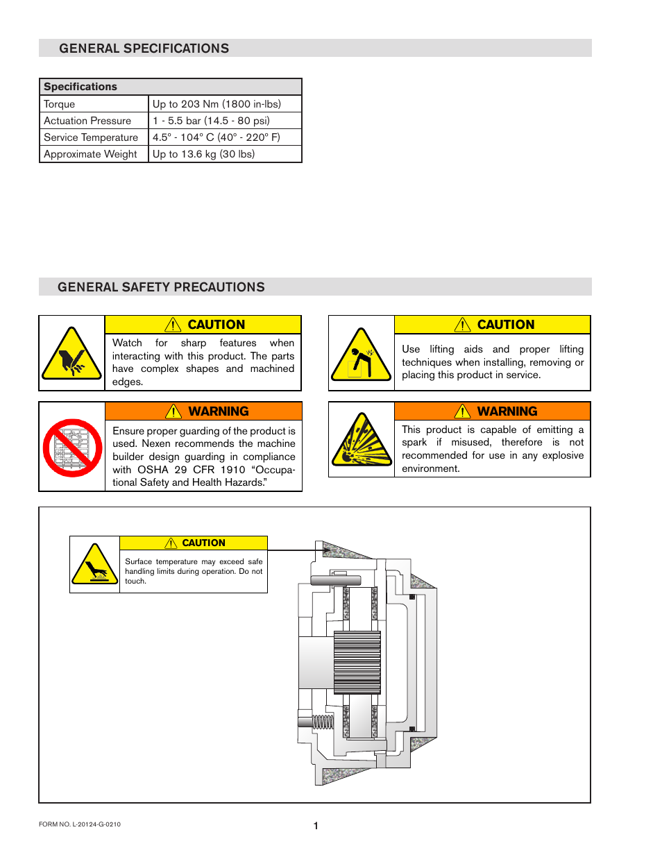 Nexen MB600 801305 User Manual | Page 4 / 11