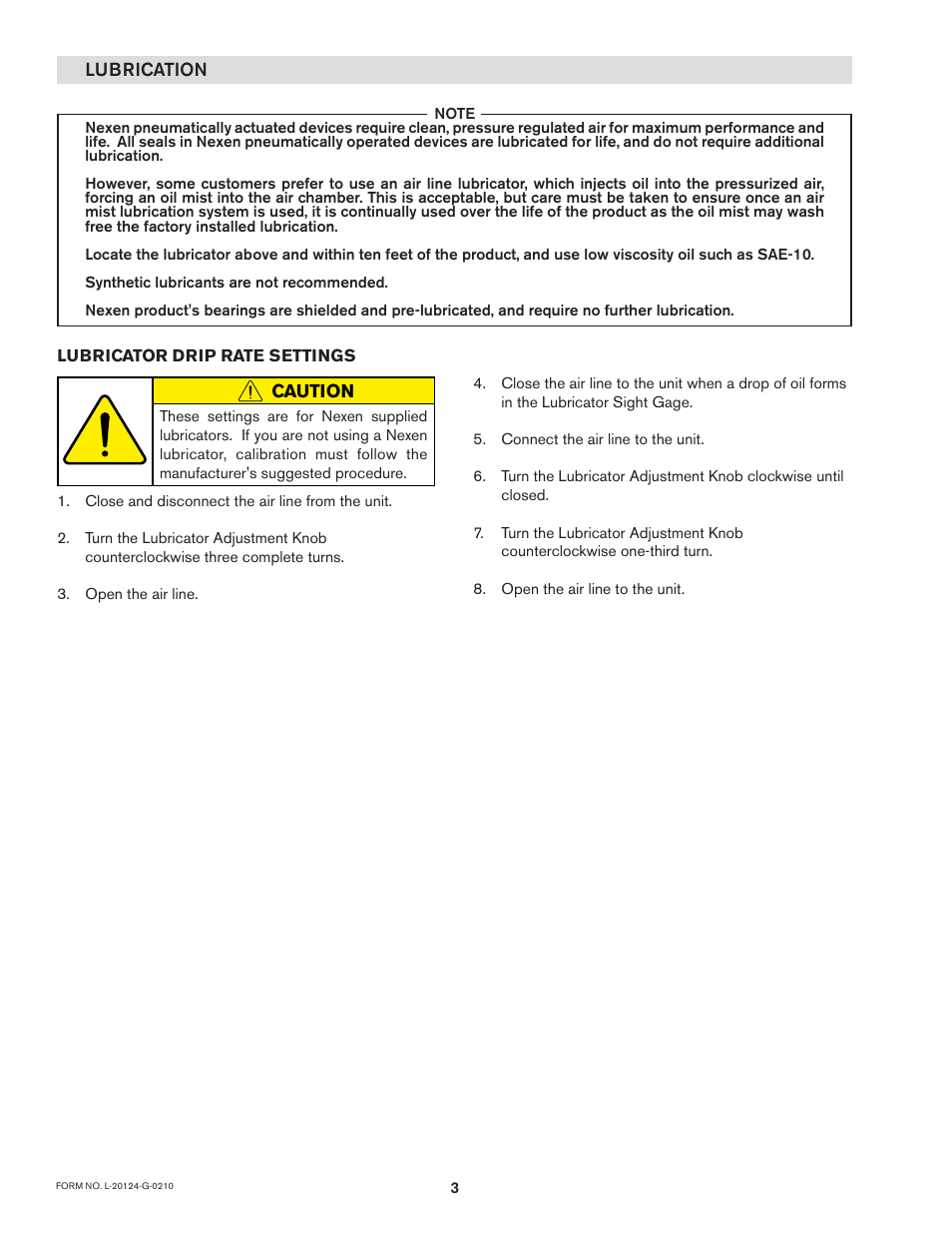 Nexen MB600 801305 User Manual | Page 6 / 11