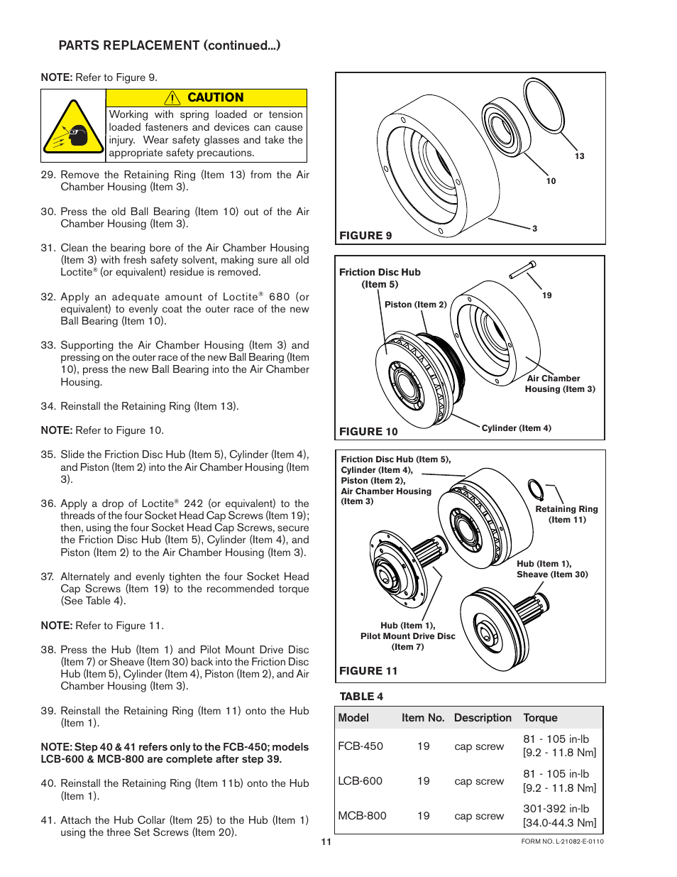 Nexen MCB-800 830853 User Manual | Page 11 / 14