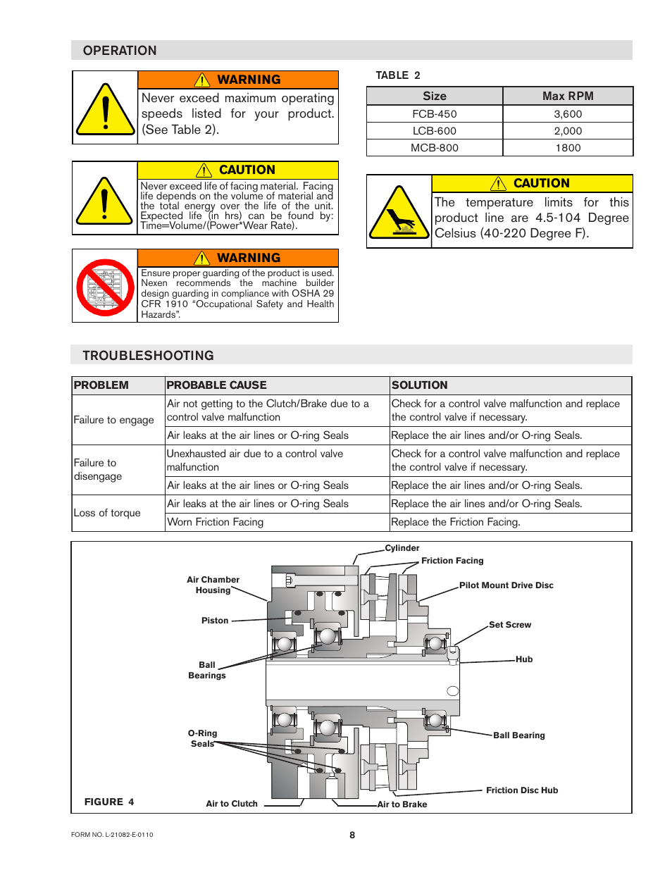 Nexen MCB-800 830853 User Manual | Page 8 / 14