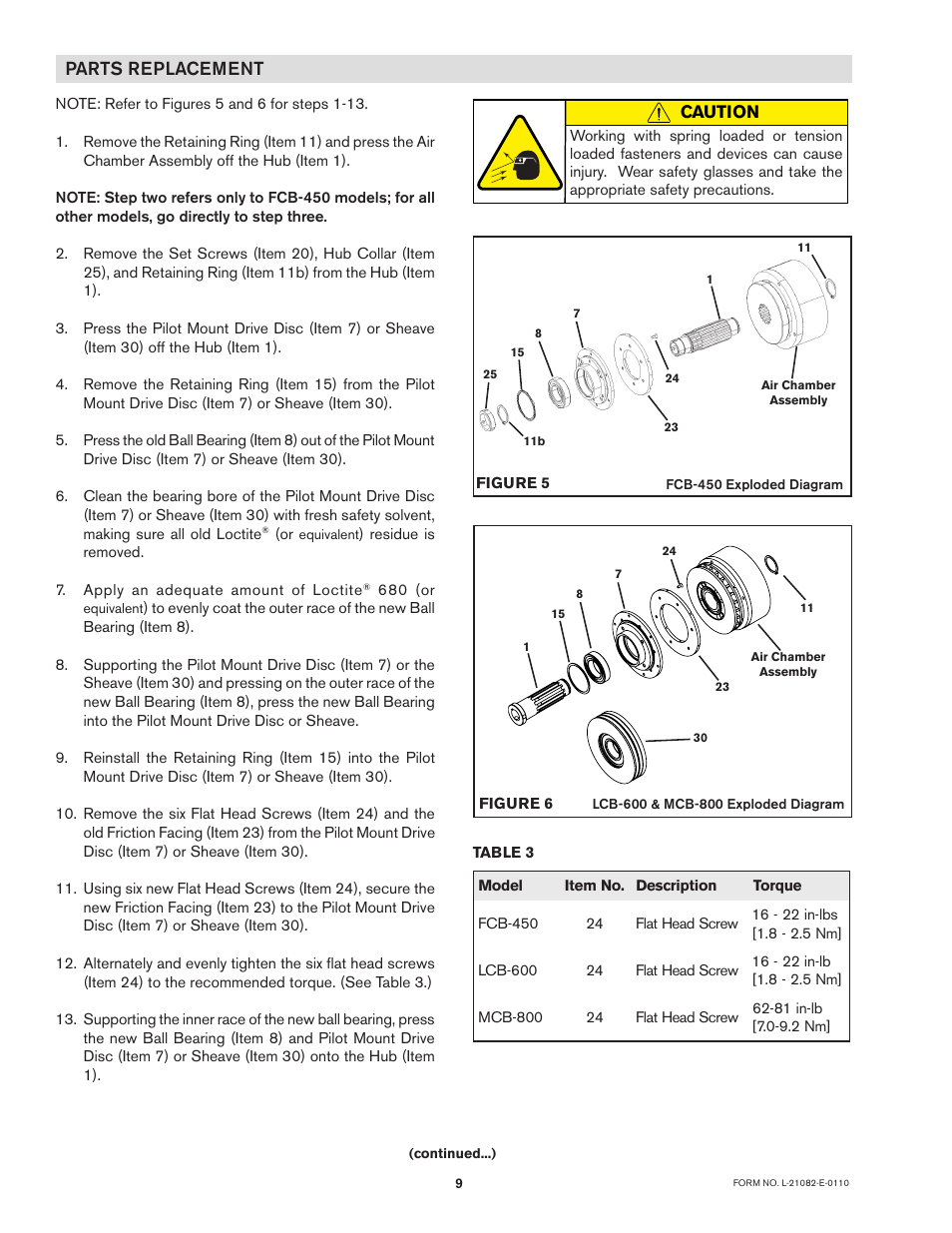 Nexen MCB-800 830853 User Manual | Page 9 / 14