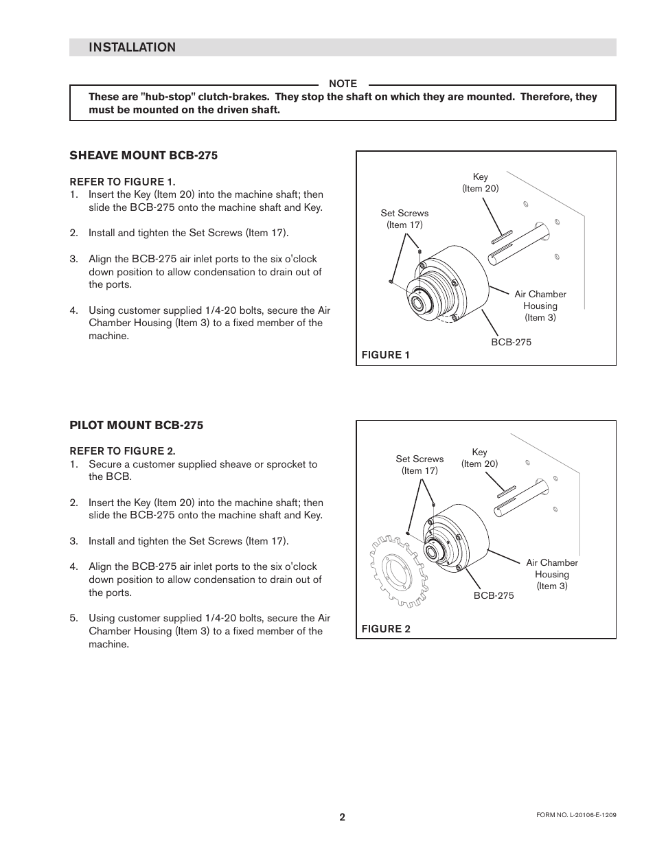 Nexen BCB-275 826001 User Manual | Page 5 / 12