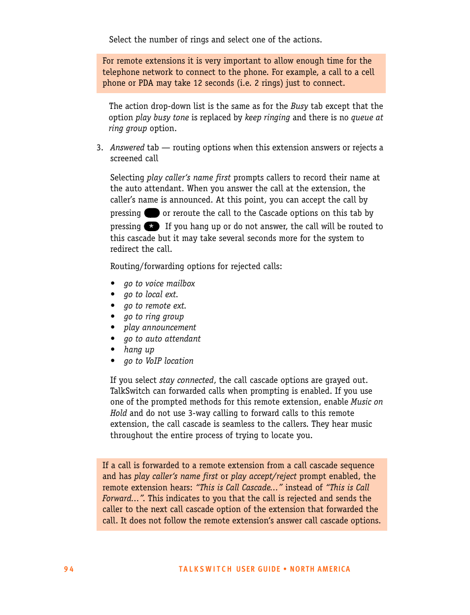 Talkswitch 24-CA User Manual | Page 106 / 243