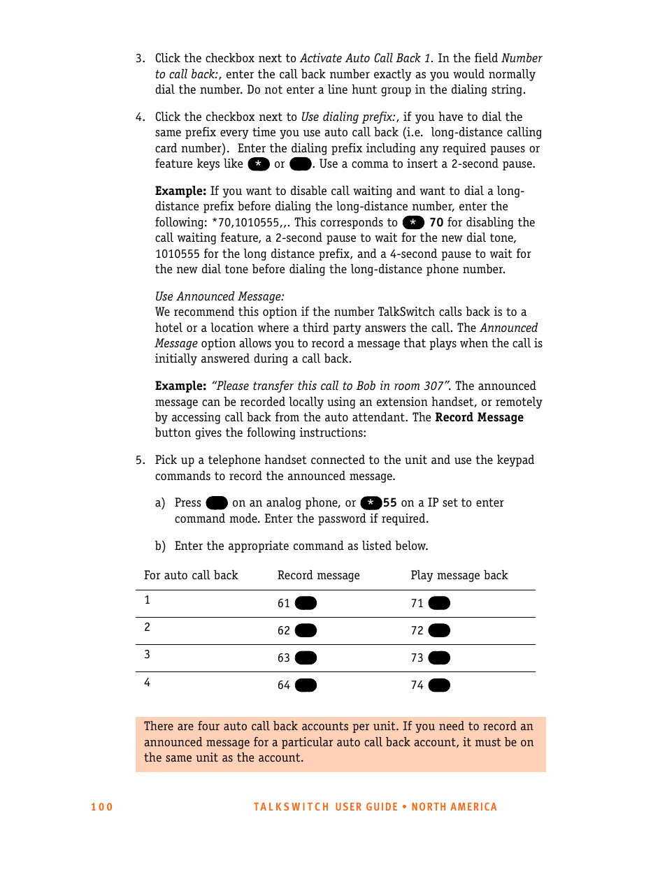 Talkswitch 24-CA User Manual | Page 112 / 243