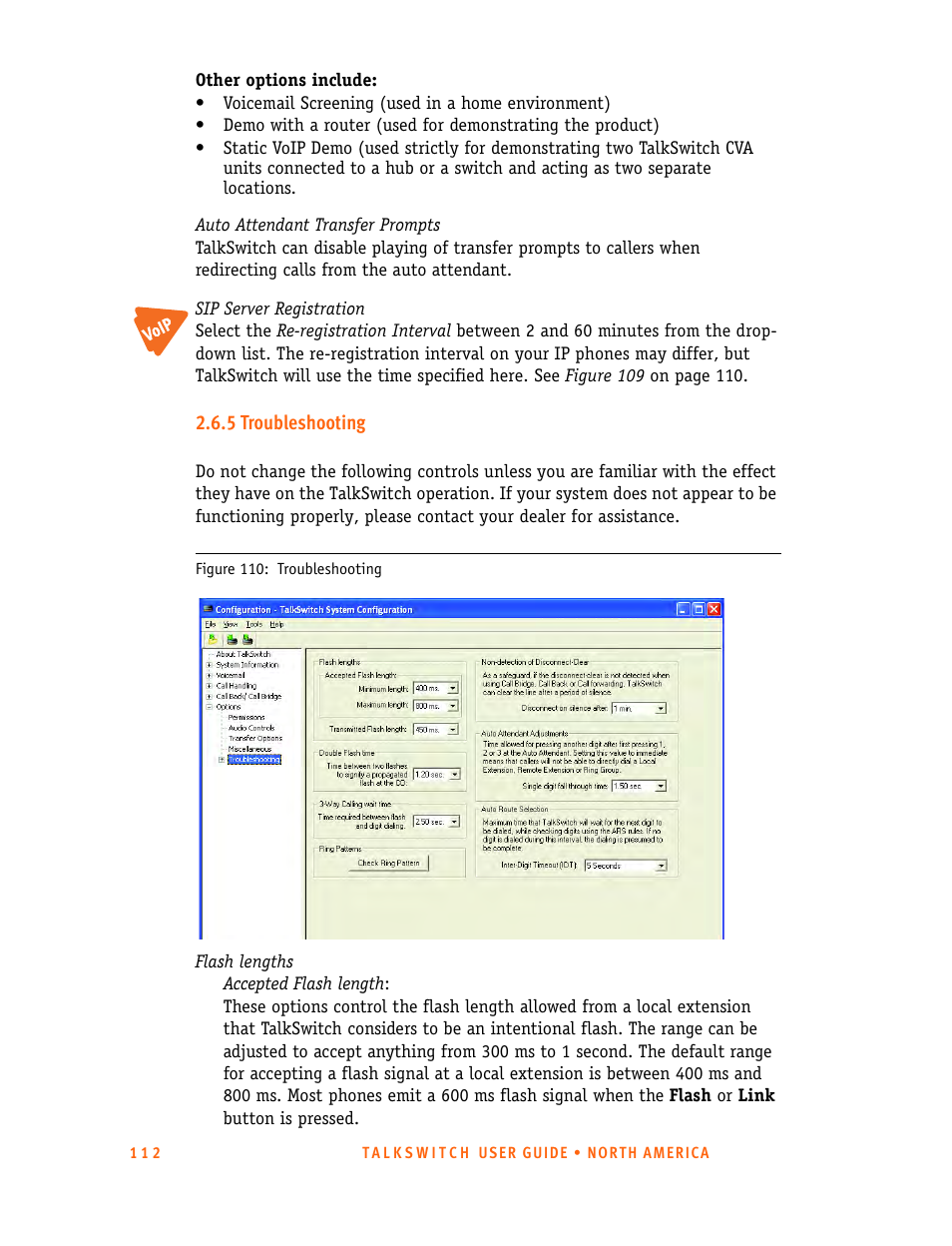 5 troubleshooting | Talkswitch 24-CA User Manual | Page 124 / 243