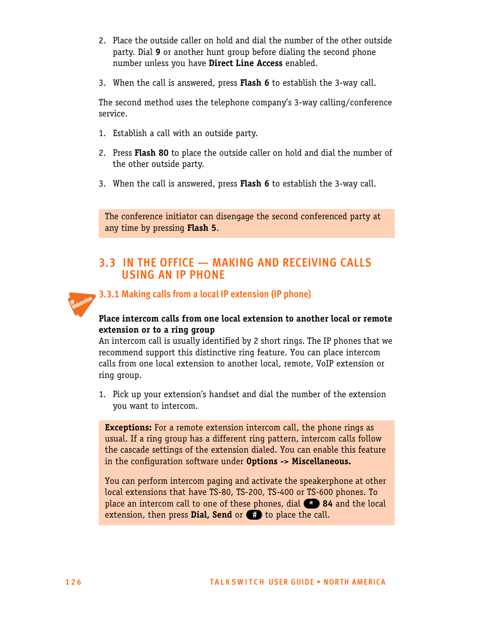 Talkswitch 24-CA User Manual | Page 138 / 243