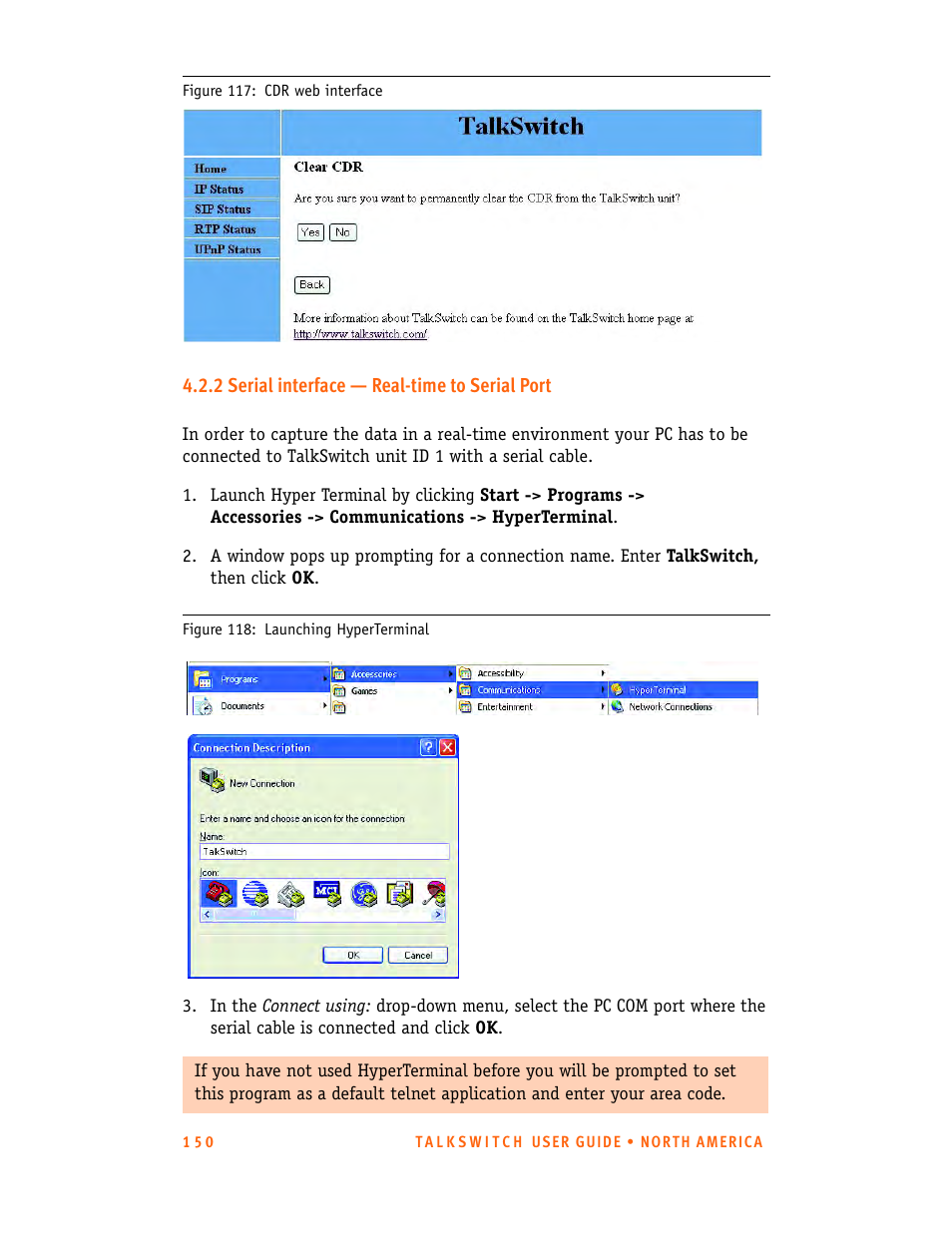 2 serial interface - real-time to serial port, 2 serial interface — real-time to serial port | Talkswitch 24-CA User Manual | Page 162 / 243