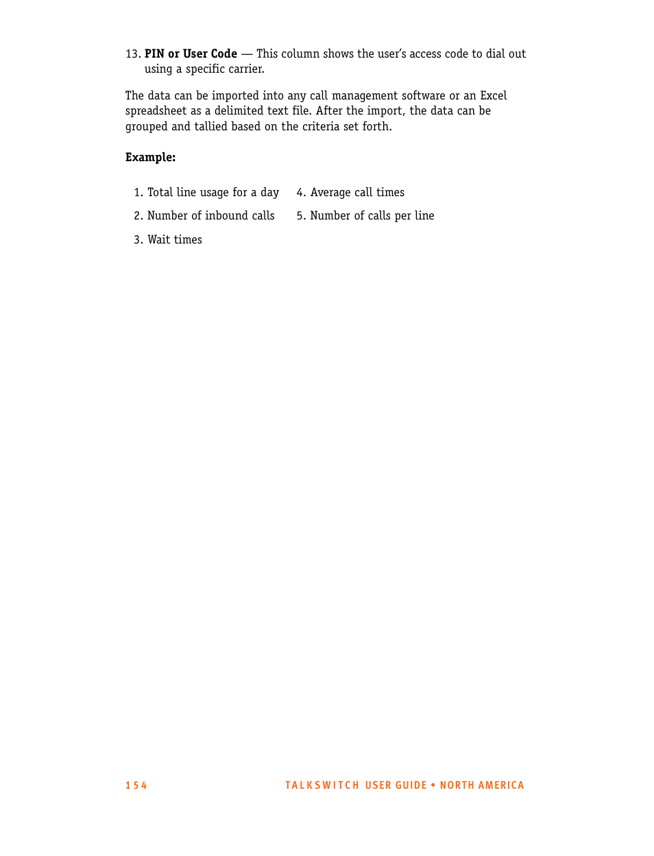 Talkswitch 24-CA User Manual | Page 166 / 243