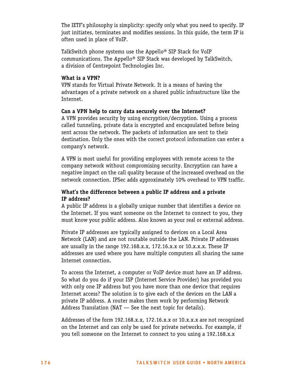 Talkswitch 24-CA User Manual | Page 188 / 243