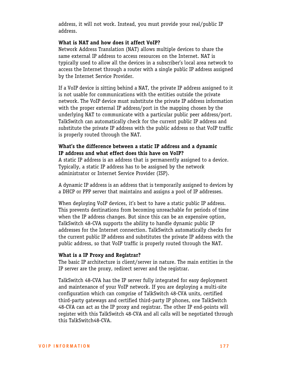 Talkswitch 24-CA User Manual | Page 189 / 243