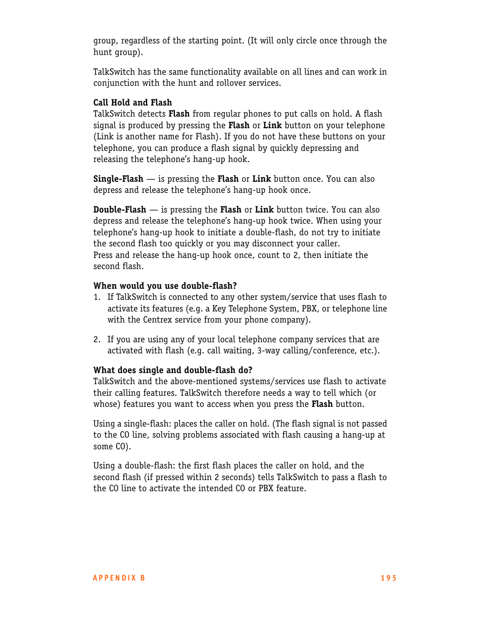 Talkswitch 24-CA User Manual | Page 207 / 243