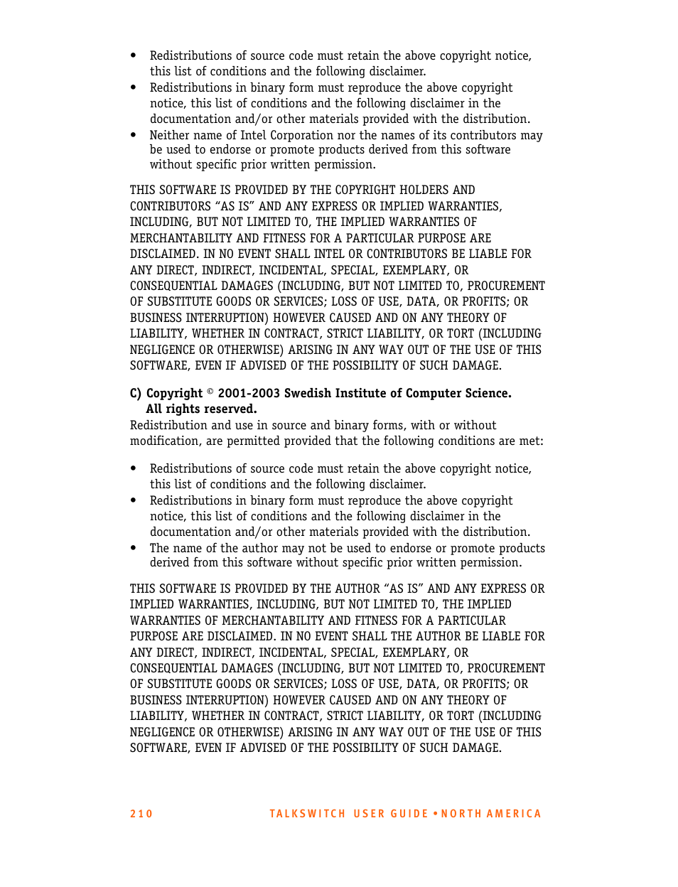 Talkswitch 24-CA User Manual | Page 222 / 243