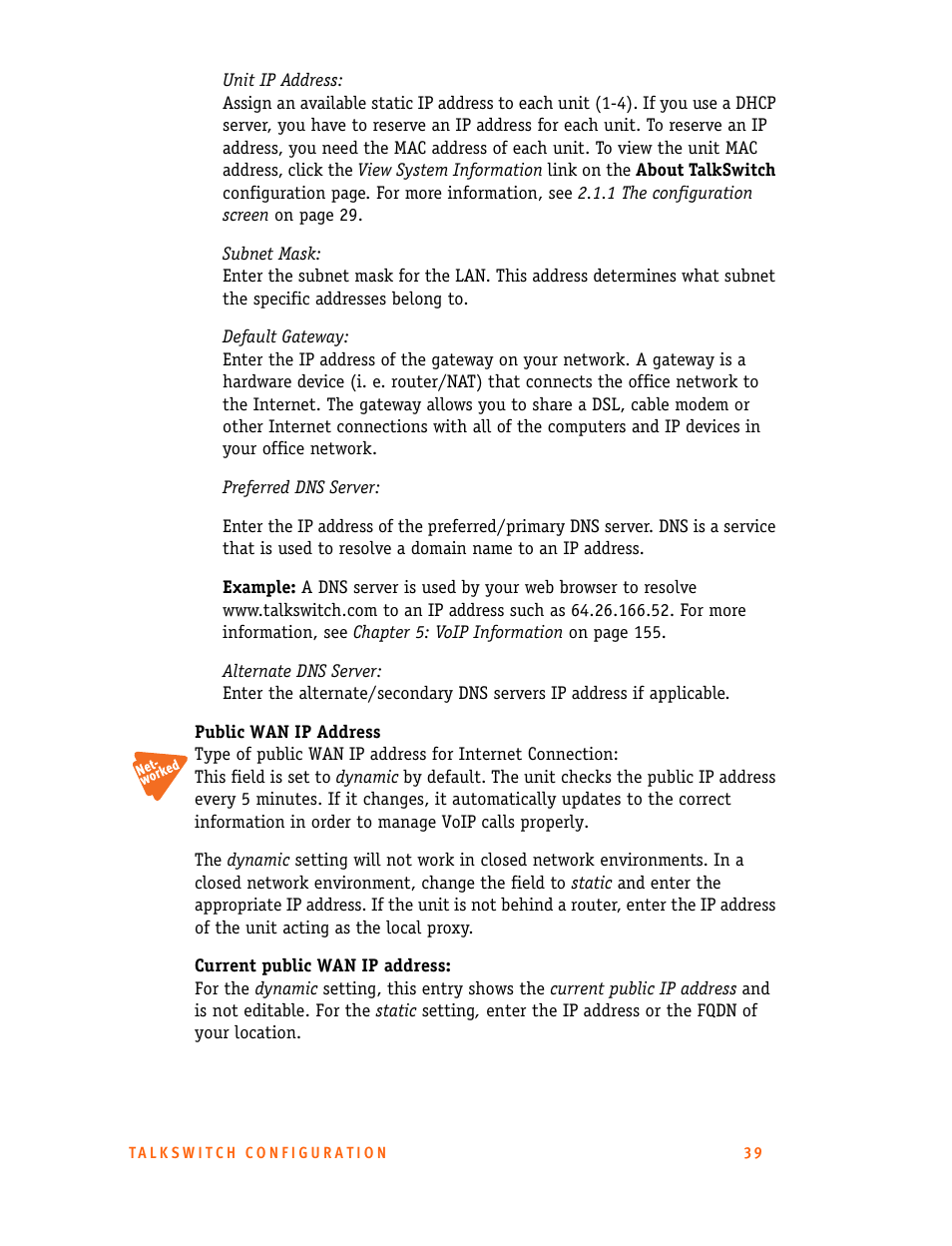 Talkswitch 24-CA User Manual | Page 51 / 243
