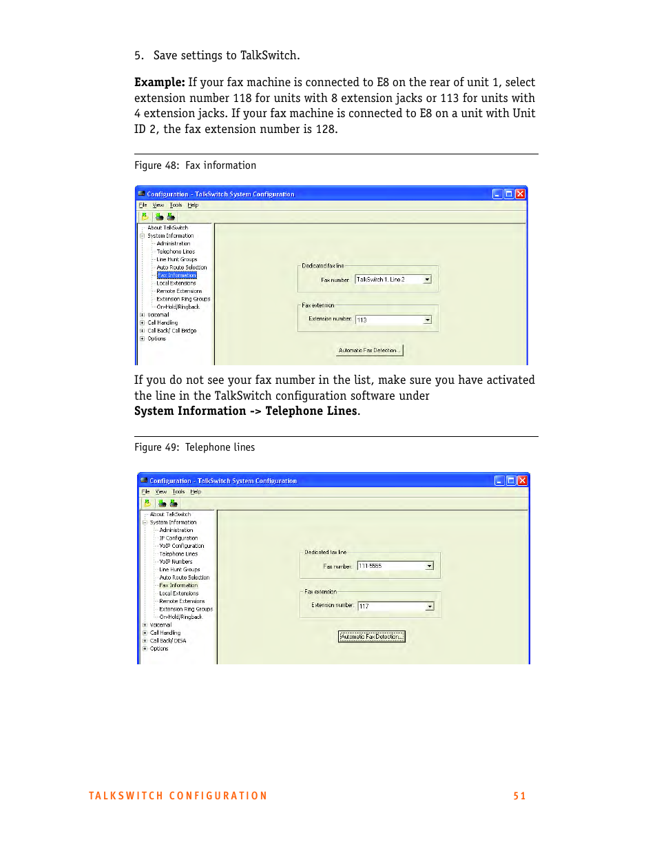 Talkswitch 24-CA User Manual | Page 63 / 243