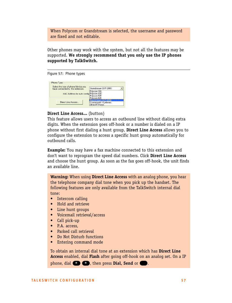 Talkswitch 24-CA User Manual | Page 69 / 243