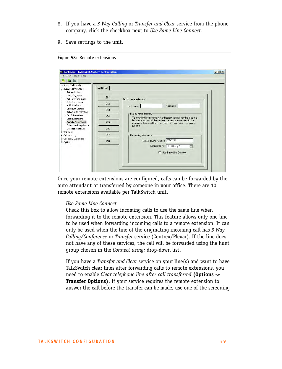 Talkswitch 24-CA User Manual | Page 71 / 243
