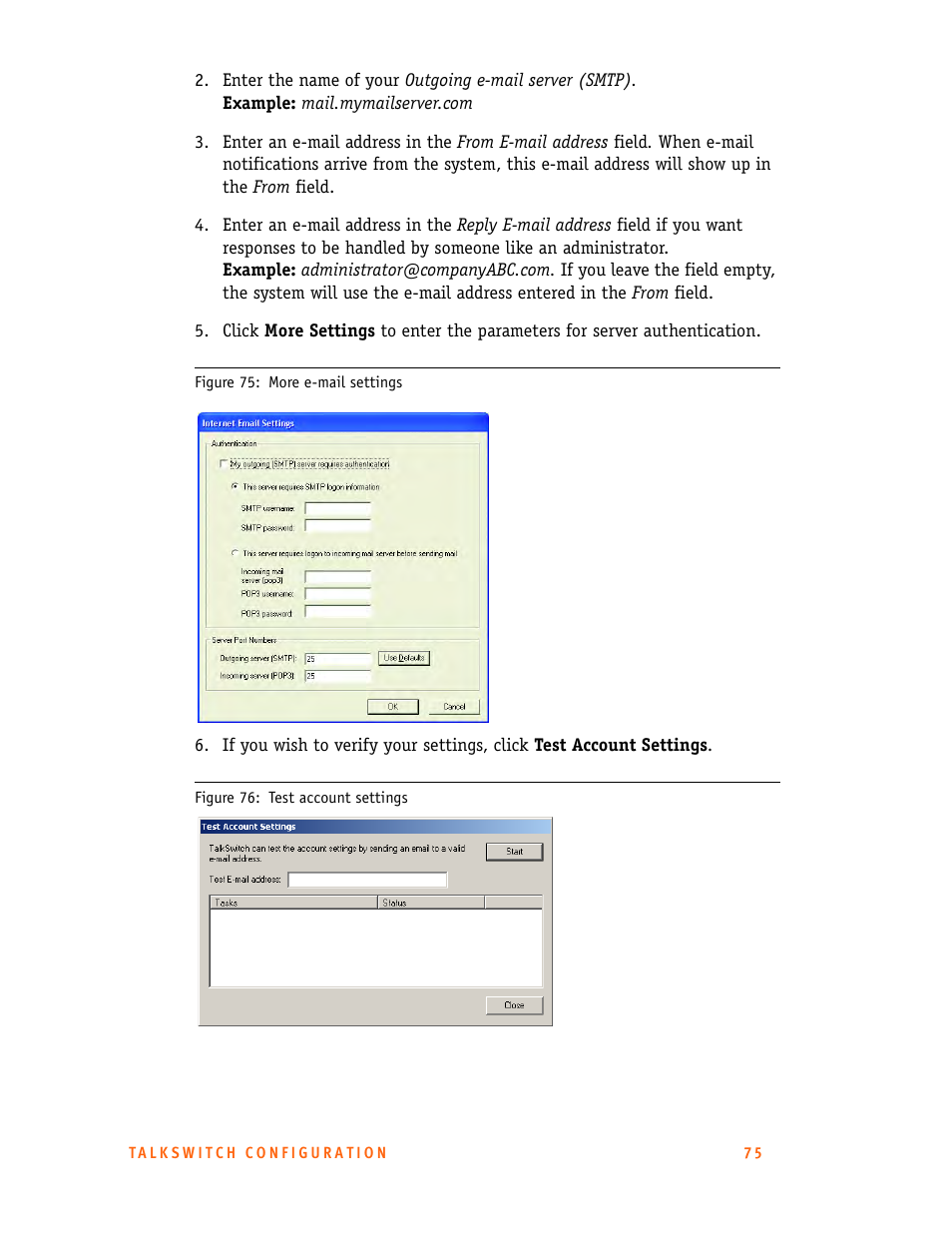 Talkswitch 24-CA User Manual | Page 87 / 243