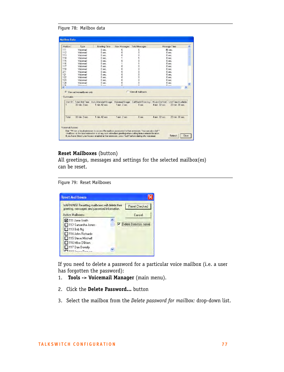 Talkswitch 24-CA User Manual | Page 89 / 243