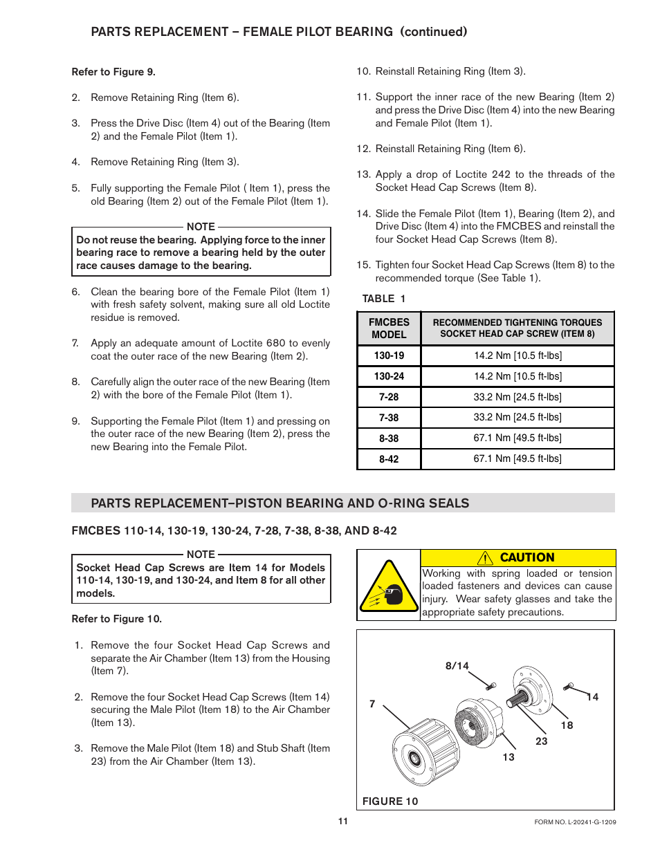 Nexen FMCBES-8-42 801481 User Manual | Page 11 / 24