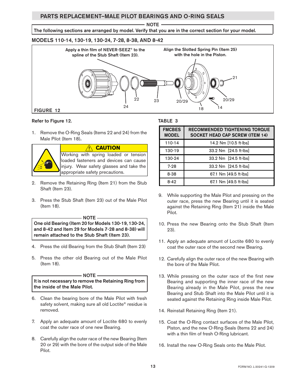 Nexen FMCBES-8-42 801481 User Manual | Page 13 / 24