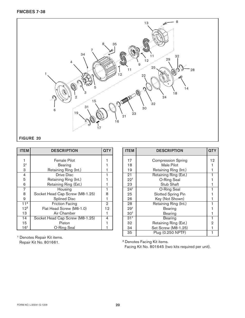 Nexen FMCBES-8-42 801481 User Manual | Page 20 / 24