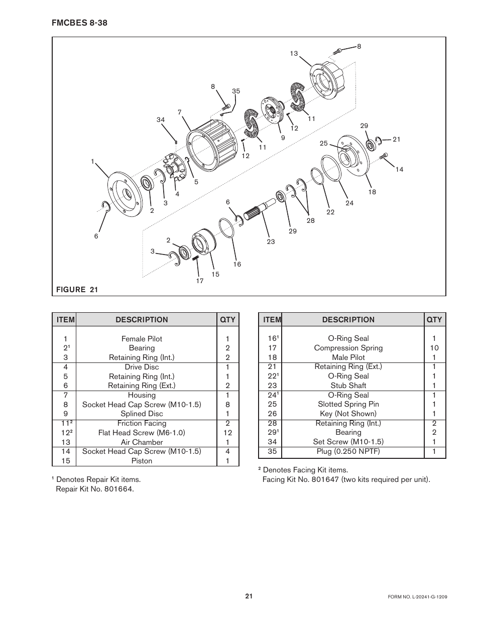 Nexen FMCBES-8-42 801481 User Manual | Page 21 / 24