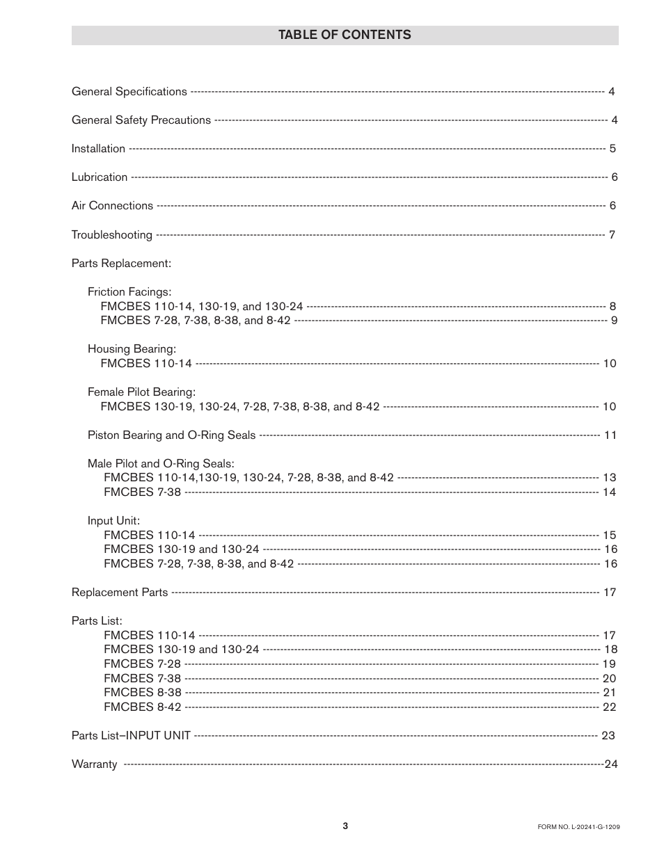 Nexen FMCBES-8-42 801481 User Manual | Page 3 / 24