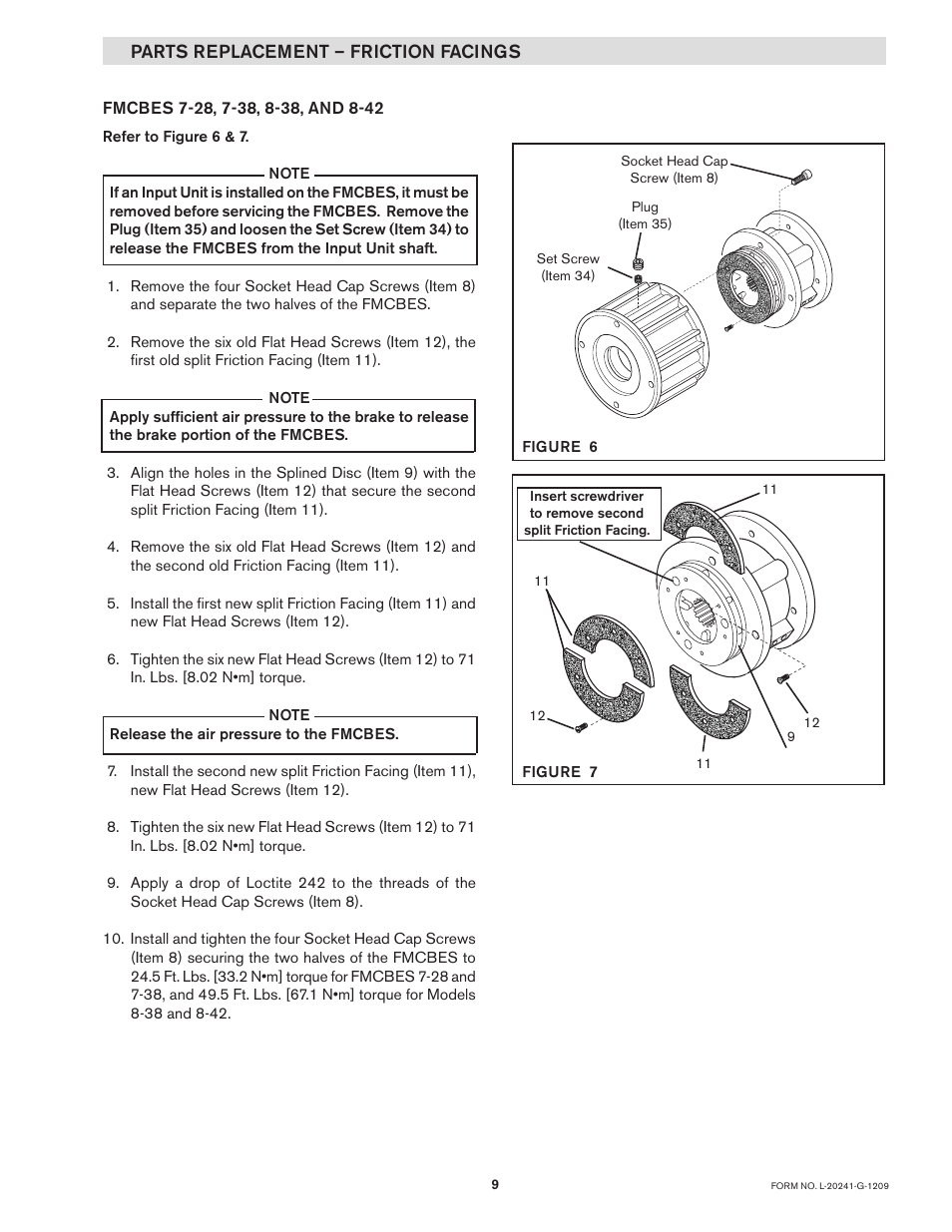 Nexen FMCBES-8-42 801481 User Manual | Page 9 / 24