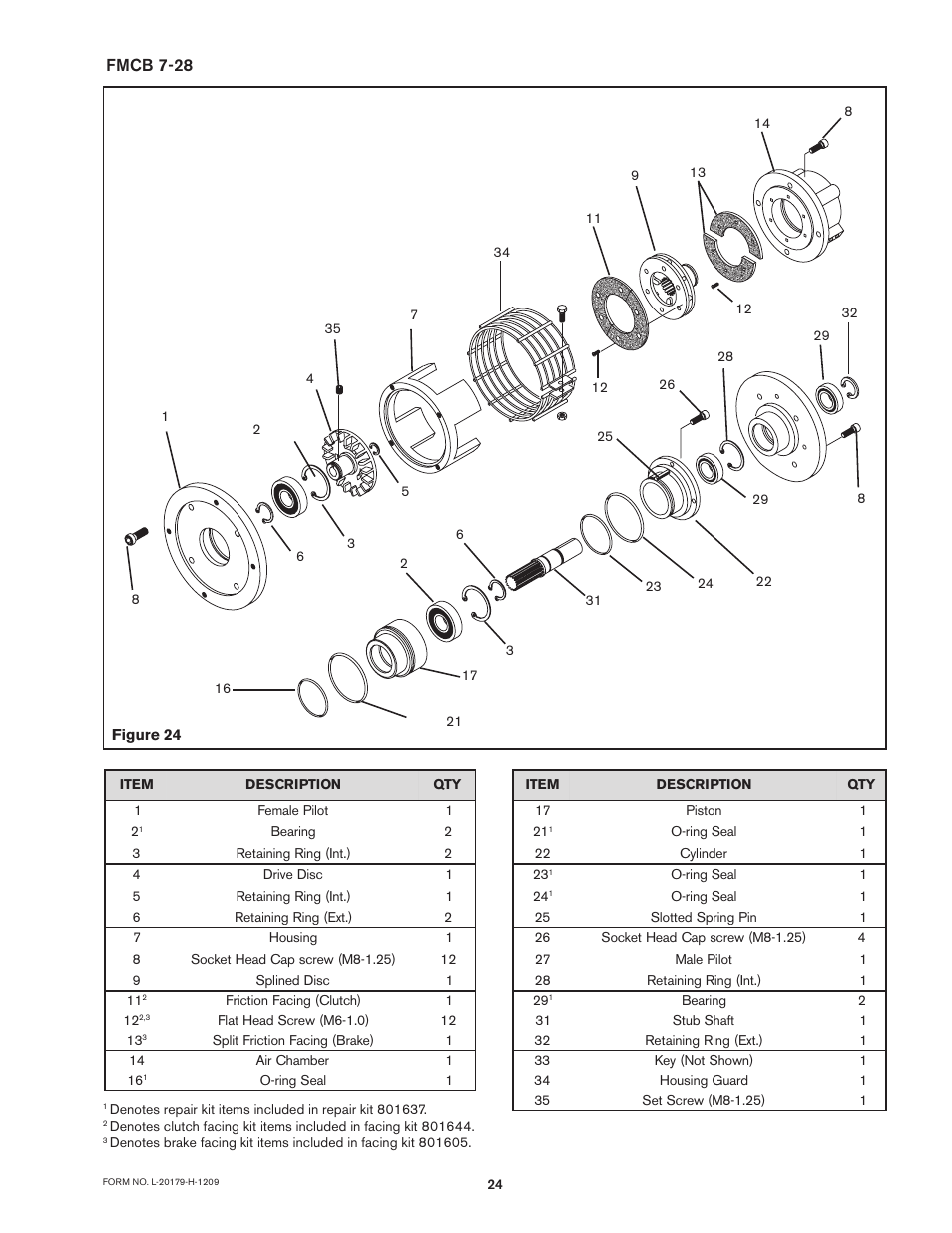 Nexen FMCB-7-38 801613 User Manual | Page 24 / 28