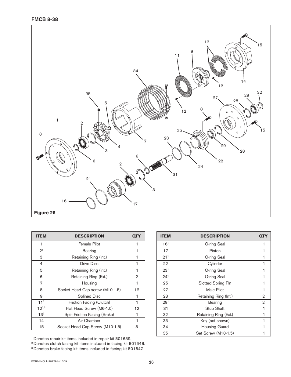 Nexen FMCB-7-38 801613 User Manual | Page 26 / 28