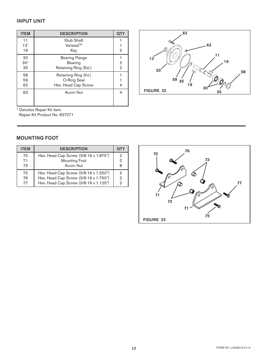 Nexen FM 625 BISSC 827251 User Manual | Page 17 / 18