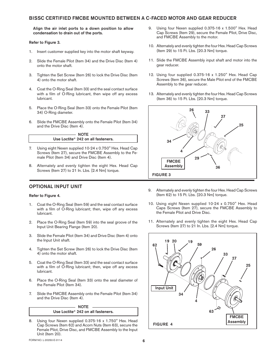 Nexen FM 625 BISSC 827251 User Manual | Page 6 / 18