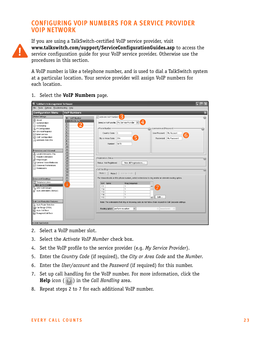Xy z | Talkswitch CT.TS005.002606 User Manual | Page 24 / 29