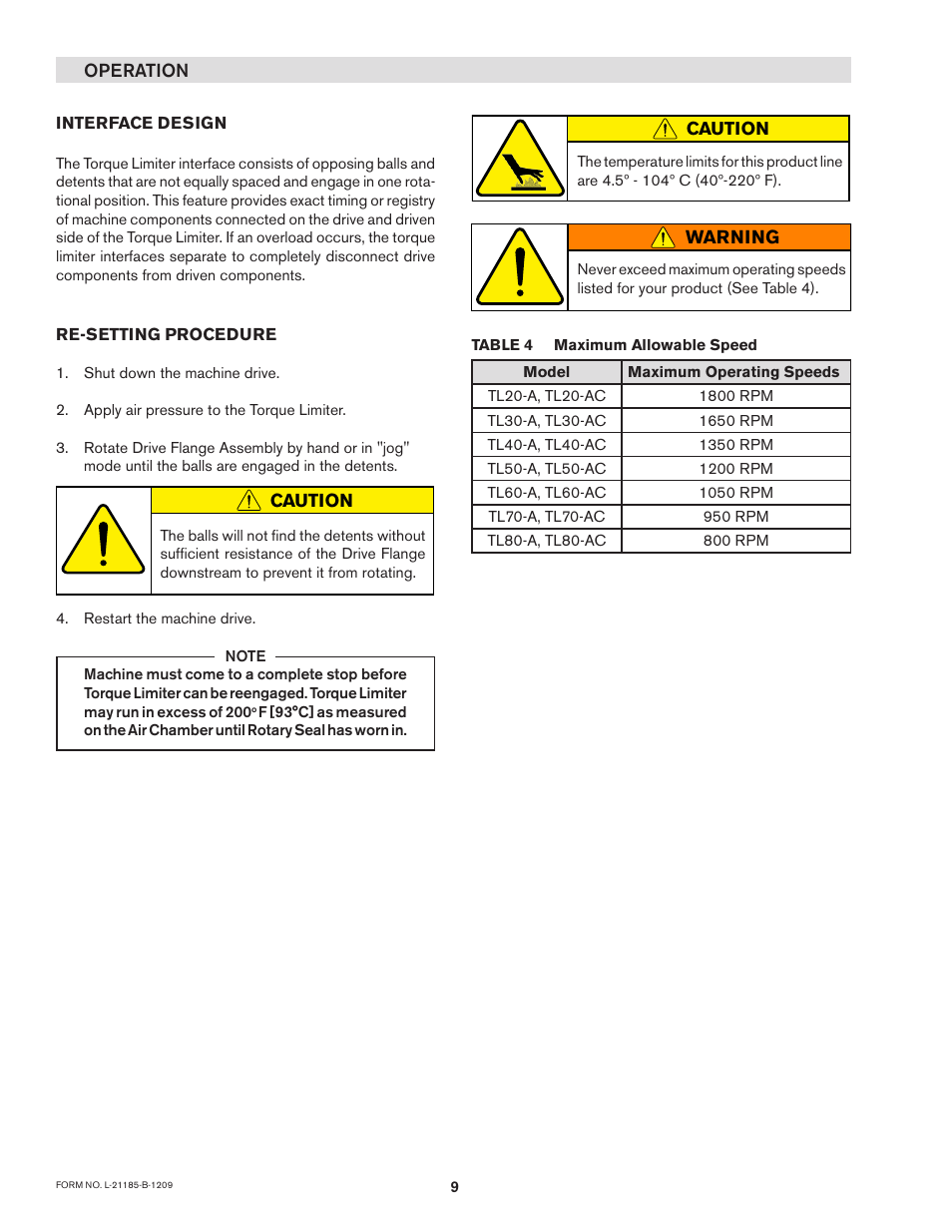 Nexen TL 10 - 15 801570 User Manual | Page 12 / 20