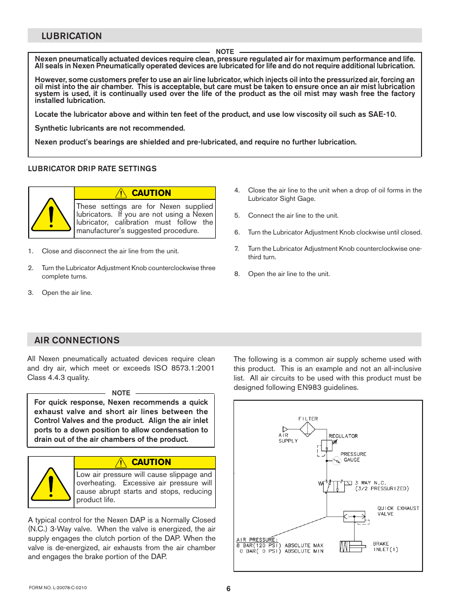 Nexen SE 625 883000 User Manual | Page 6 / 11