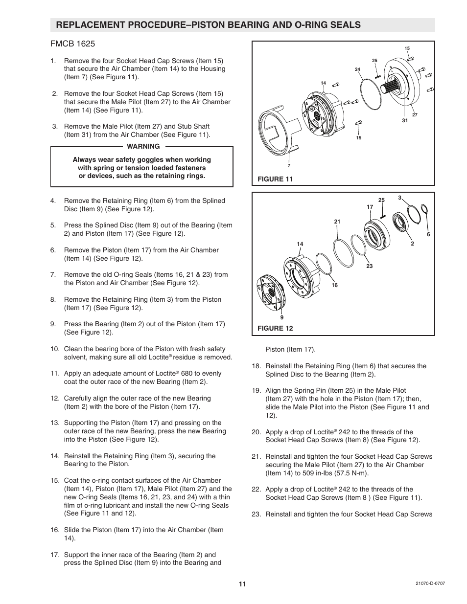 Fmcb 1625 | Nexen 1625 Input Unit 936001 User Manual | Page 11 / 16