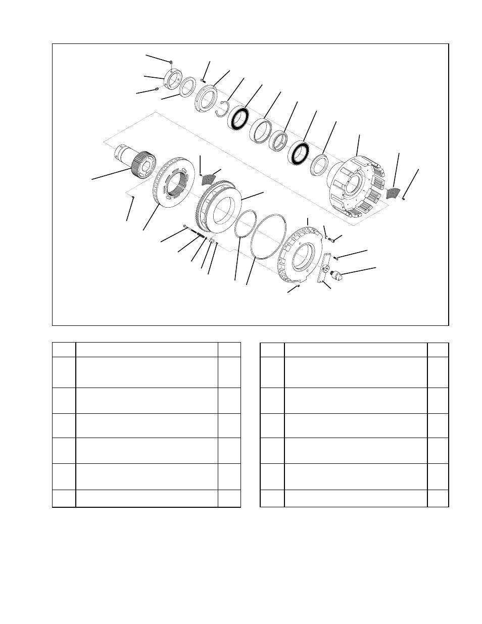 Parts list | Nexen DFC-1650 964161 User Manual | Page 9 / 10