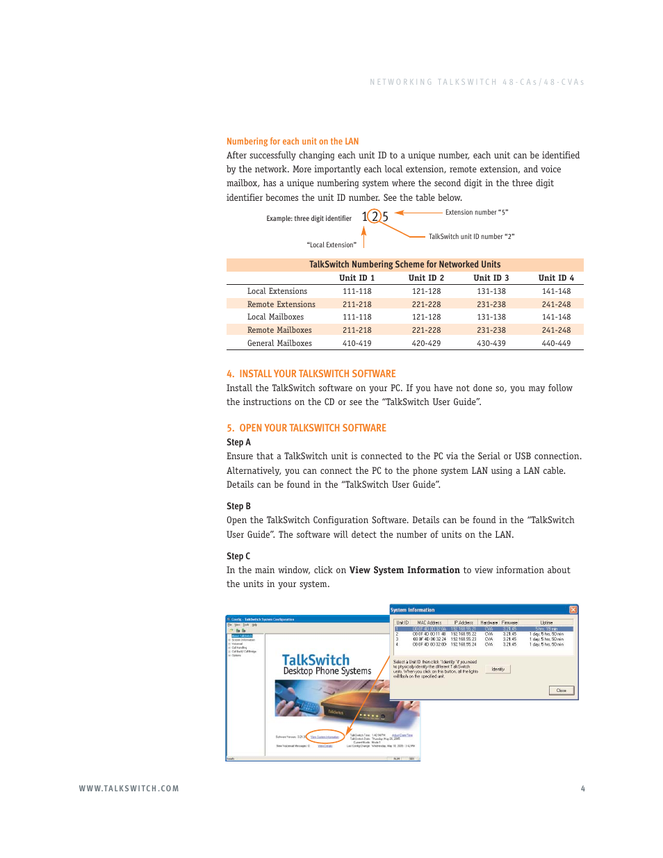 Talkswitch 48-CAS User Manual | Page 4 / 6