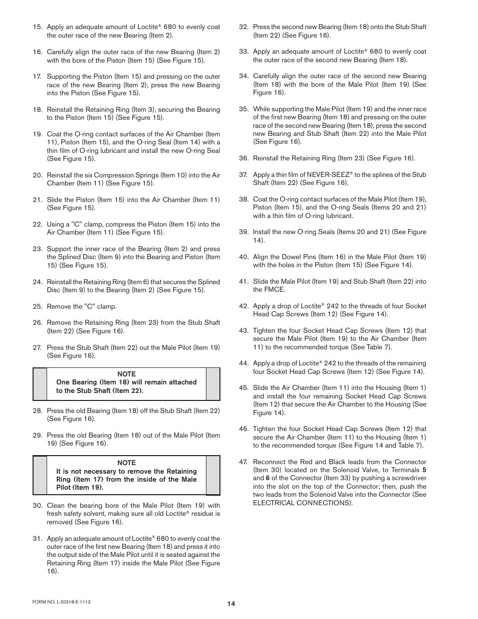 Nexen OPS-625 801692 User Manual | Page 14 / 21