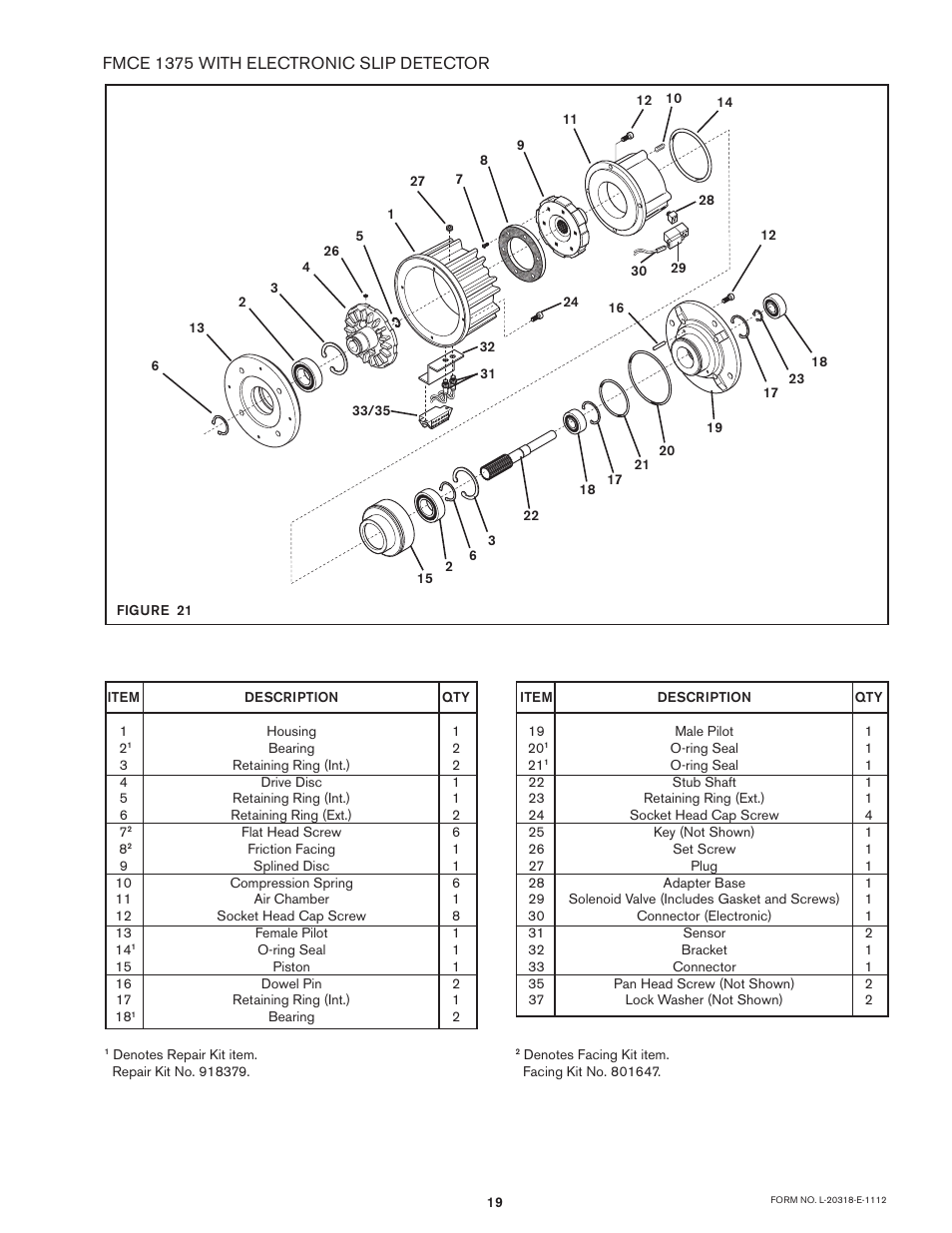 Nexen OPS-625 801692 User Manual | Page 19 / 21