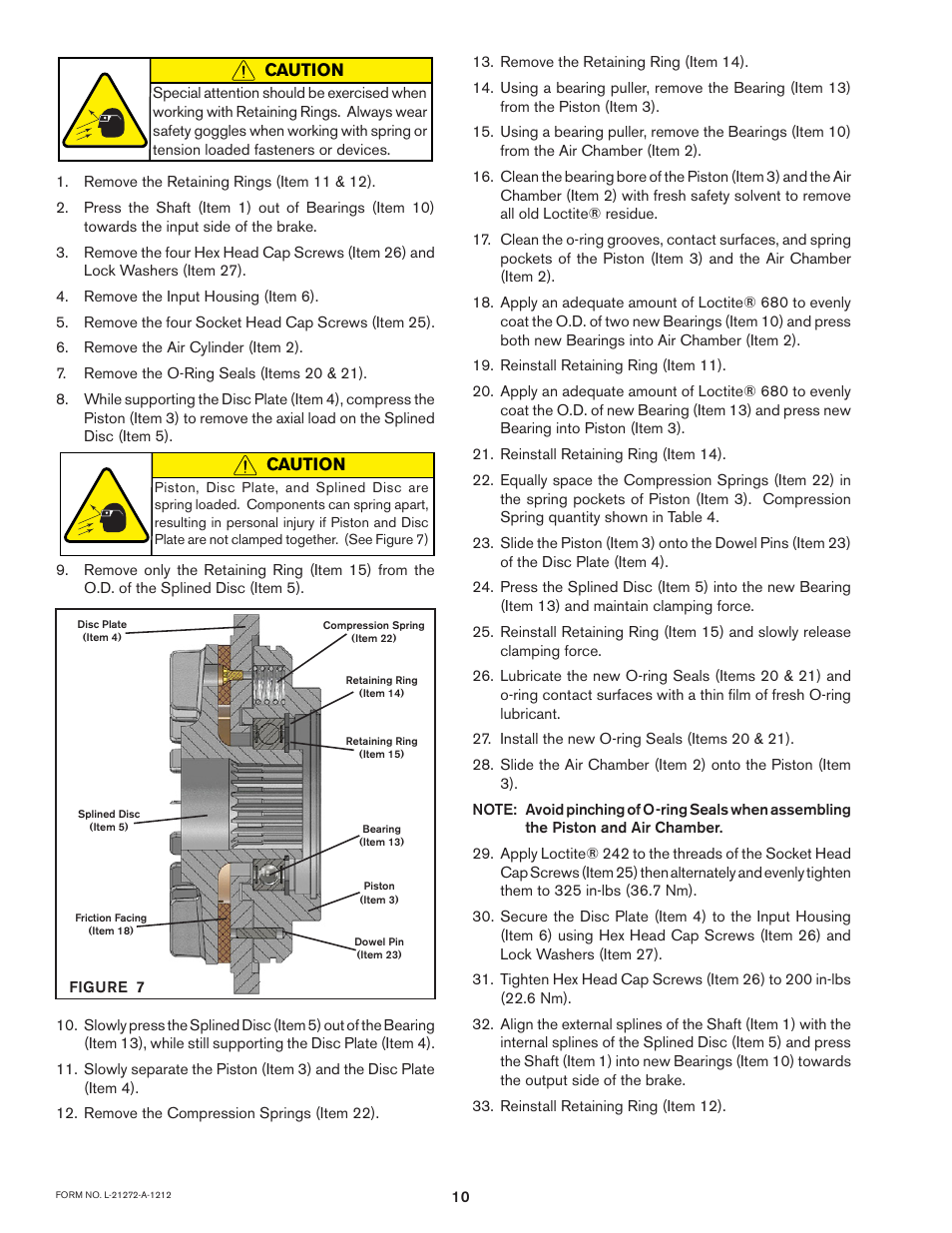 Nexen FMBS-1375 801981 User Manual | Page 10 / 13