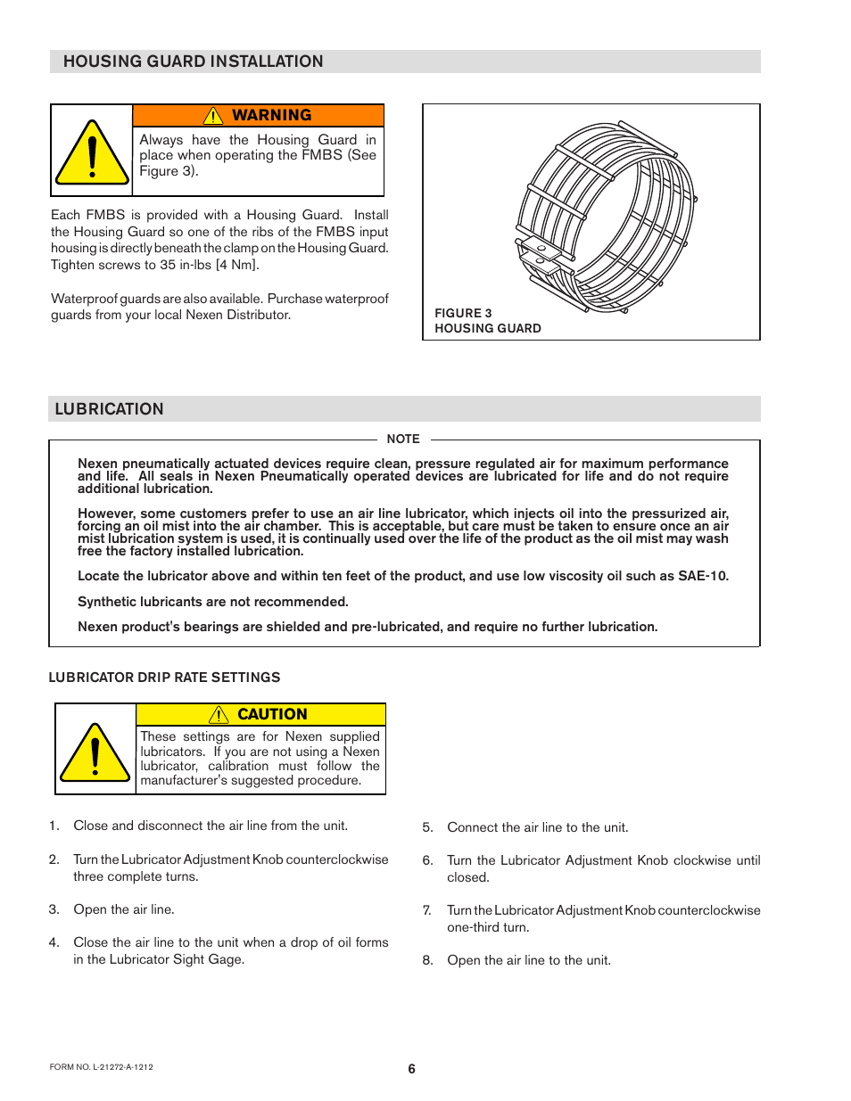 Nexen FMBS-1375 801981 User Manual | Page 6 / 13